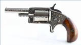 "Wide Awake" Engraved, Spur Trigger revolver - 5 of 5