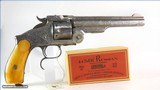 A SMITH & WESSON, PERIOD ENGRAVED, THIRD MODEL RUSSIAN - 2 of 7