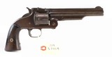Smith & Wesson No. 3 American Second Model Single Action Revolver with Rare 6.5 Inch Barrel and Factory Letter