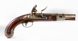 U.S. Model 1813 -
CONTRACT ARMY - Flintlock Pistol by SIMEON NORTH of Middletown