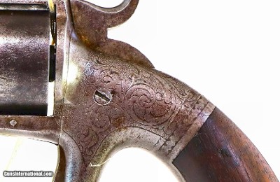 BACON Mfg. Co. Navy Model Revolver, w/ Swing out Cylinder - Image 4 of 6