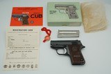 ASTRA CUB 22 Short Like New Vest Pocket Pistol Gun - 2 of 12