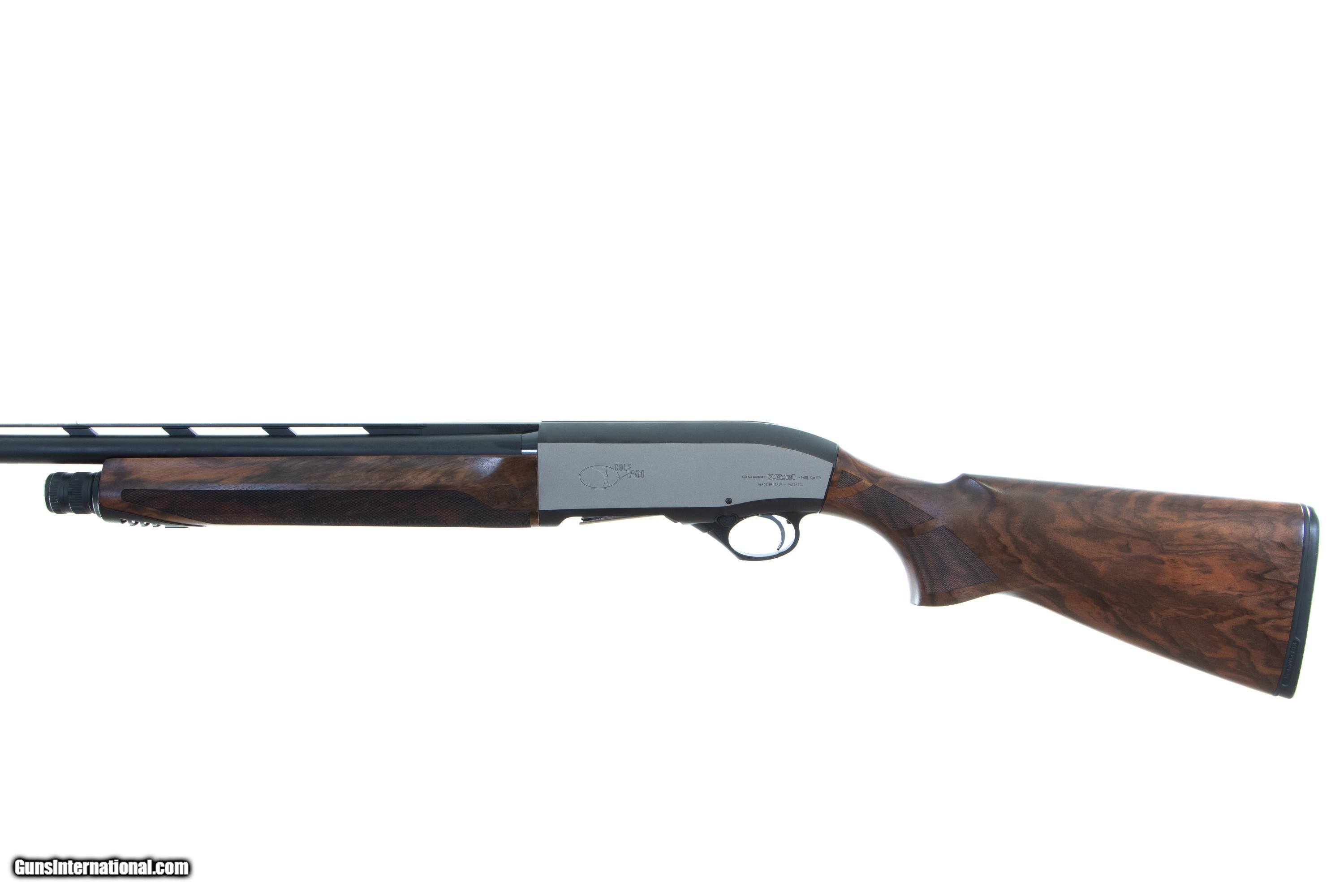 A400 Xcel Cole Pro Sporting Shotgun in two tone Armor Black and Gun ...