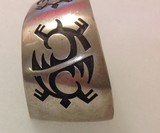 Vintage Hopi Sterling Silver Cuff
bracelet maker marked ( Michael Sockyma )
turtle spirit - 2 of 14