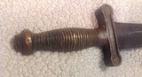 Confederate foot artillery sword, E.J. Johnston Macon GA. ( Authentic ) - 10 of 14