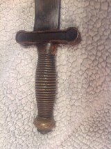Confederate Bowie Knife / Sword, maker - W.J. McElroy ( Macon Georgia ) - 4 of 9