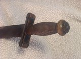 Confederate Bowie Knife / Sword, maker - W.J. McElroy ( Macon Georgia ) - 9 of 9