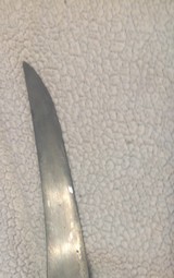 Confederate Bowie Knife / Sword, maker - W.J. McElroy ( Macon Georgia ) - 3 of 9