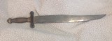 Confederate Bowie Knife / Sword, maker - W.J. McElroy ( Macon Georgia ) - 1 of 9