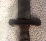 Confederate Bowie Knife / Sword, maker - W.J. McElroy ( Macon Georgia ) - 5 of 9