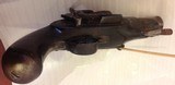 Cannon barrel boxlock Flintlock conversion belt pistol 50 cal. ? - 4 of 15