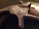 Marquis of Lorne Hood Fireams Co. 32 rimfire factiory engraved revolver - 10 of 15