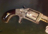 Marquis of Lorne Hood Fireams Co. 32 rimfire factiory engraved revolver - 15 of 15