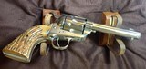 Colt Single Action Antique cal. 32-20 barrel 4 3/4 Finish Nickel - 1 of 14
