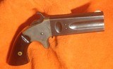 Double Barrel Derringer 32 Rimfire and 22cal. 3 inch barrel Fine Condition American Arms co. - 12 of 15