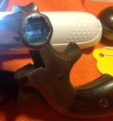 Antique Darringer, 41 RF. ( SOUTHERNER ) Brown Mfg. Co. Barrel 2 1/2 inch V-Fine - 13 of 15