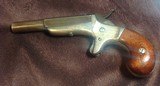 E. Allen 22cal. Derringer mfg 1860's matching numbers 3 inch barrel - 9 of 10