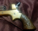 C. Sharps, Pepperbox 22cal. 2 1/2 inch barrel 30% blue Antique - 8 of 14