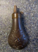 Spread Eagle Powder Flask for Colt Root or Remington Pocket, 95%+ Lacquer - 2 of 7