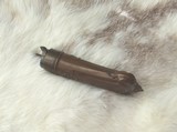 Colts Patent Peacock Powder Flask, Super Fine Condition - 4 of 6