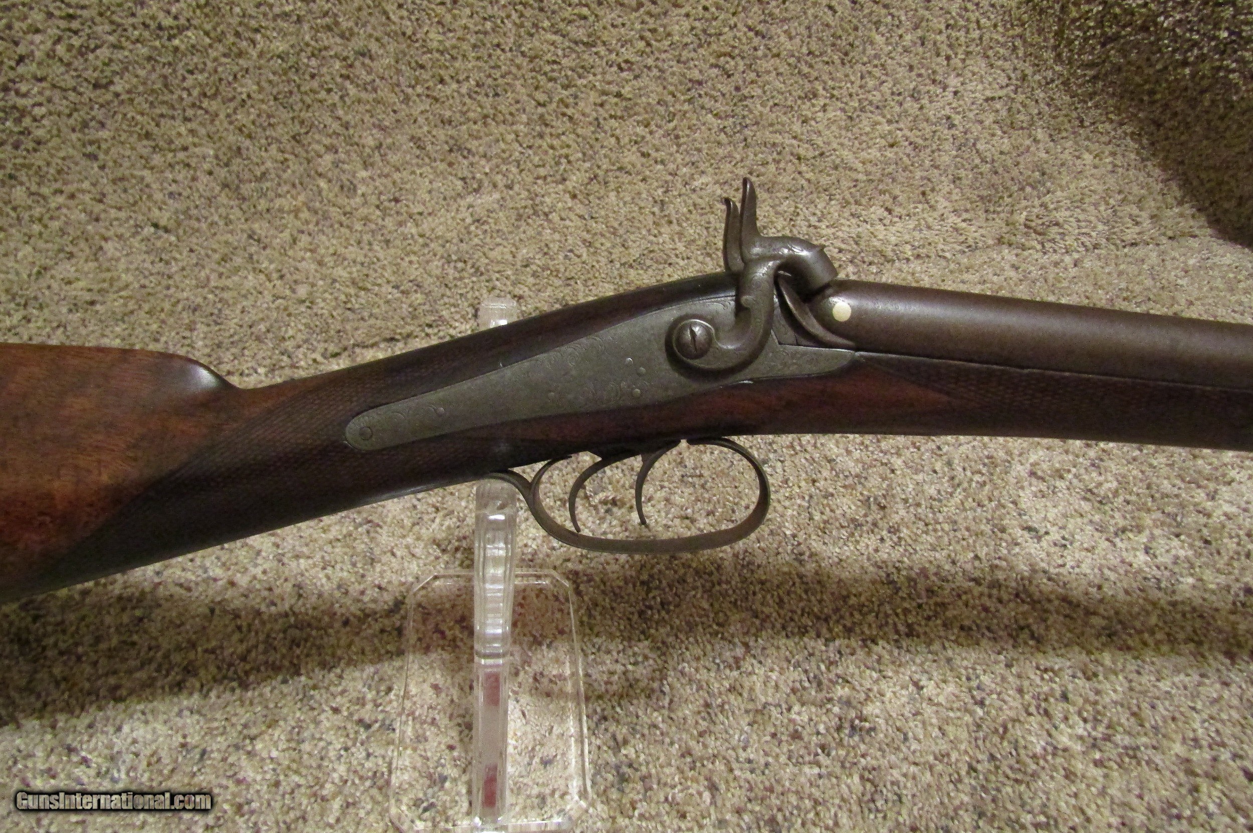 I. Walsh Richmond, Virginia Double-Barrel Shotgun, Likely Confederate Used