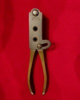 Colts Patent Bullet Mold for the 3rd Model Dragoon, marked WAT, Brass Bow Legs - 1 of 6