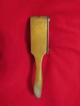 Colts Patent Bullet Mold for the 3rd Model Dragoon, marked WAT, Brass Bow Legs - 2 of 6