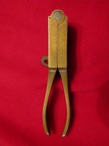 Colts Patent Bullet Mold for the 3rd Model Dragoon, marked WAT, Brass Bow Legs - 5 of 6