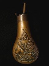 Civil War Era Colts Patent Powder Flask for the 1851 Navy & 1860 Army - 1 of 9