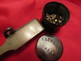 Early Colt 1st Model Dragoon Revolver, 44 Cal, Serial #1428, with Case & Accoutrements - 17 of 20