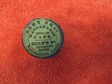 Rare Colt Cap Tin for Repeating Colt Rifle/1851 Navy Colt/1860 Army Colt - 6 of 6