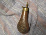 Navy Colt Powder Flask, Also Used With Double-Cased Dragoons, Superb - 8 of 8