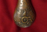 Coat of Arms Powder Flask for the Colt 1851 Navy/1860 Army - 3 of 10