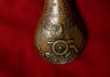 Coat of Arms Powder Flask for the Colt 1851 Navy/1860 Army - 9 of 10