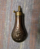 Colts Patent Powder Flask for the 1862 Pocket Police and Pocket Navy