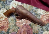 Old, Antique Western Slim Jim Holster for the Single Action Army Colt - 3 of 10