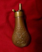 Small, Rare, Colts Patent Powder Flask for the Colt Root/1849 Pocket - 2 of 8