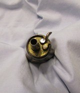 Colt 1849 Pocket Powder Flask, Eagle with Pistol in Talon - 4 of 9