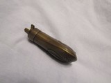 Colt 1849 Pocket Powder Flask, Eagle with Pistol in Talon - 6 of 9