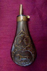 Superb Quality Powder Flask for 1858 Remington Revolver - 2 of 10