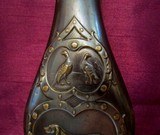 Superb Quality Powder Flask for 1858 Remington Revolver - 4 of 10