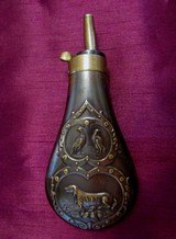 Superb Quality Powder Flask for 1858 Remington Revolver - 1 of 10