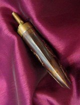 Superb Quality Powder Flask for 1858 Remington Revolver - 7 of 10