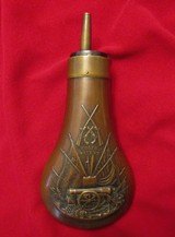Colt Patent Powder Flask for the Early 1851 Navy, 1860 Army and 3rd Model Dragoon - Image 2 of 6