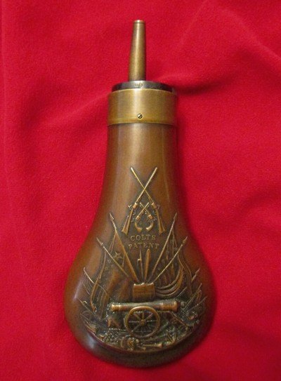 Colt Patent Powder Flask for the Early 1851 Navy, 1860 Army and 3rd Model Dragoon - Image 2 of 6