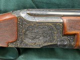 Belgian Browning Superposed 12 gauge highly engraved