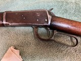 Winchester 1894 rifle 38-55 caliber, octagon barrel, manufactured 1896