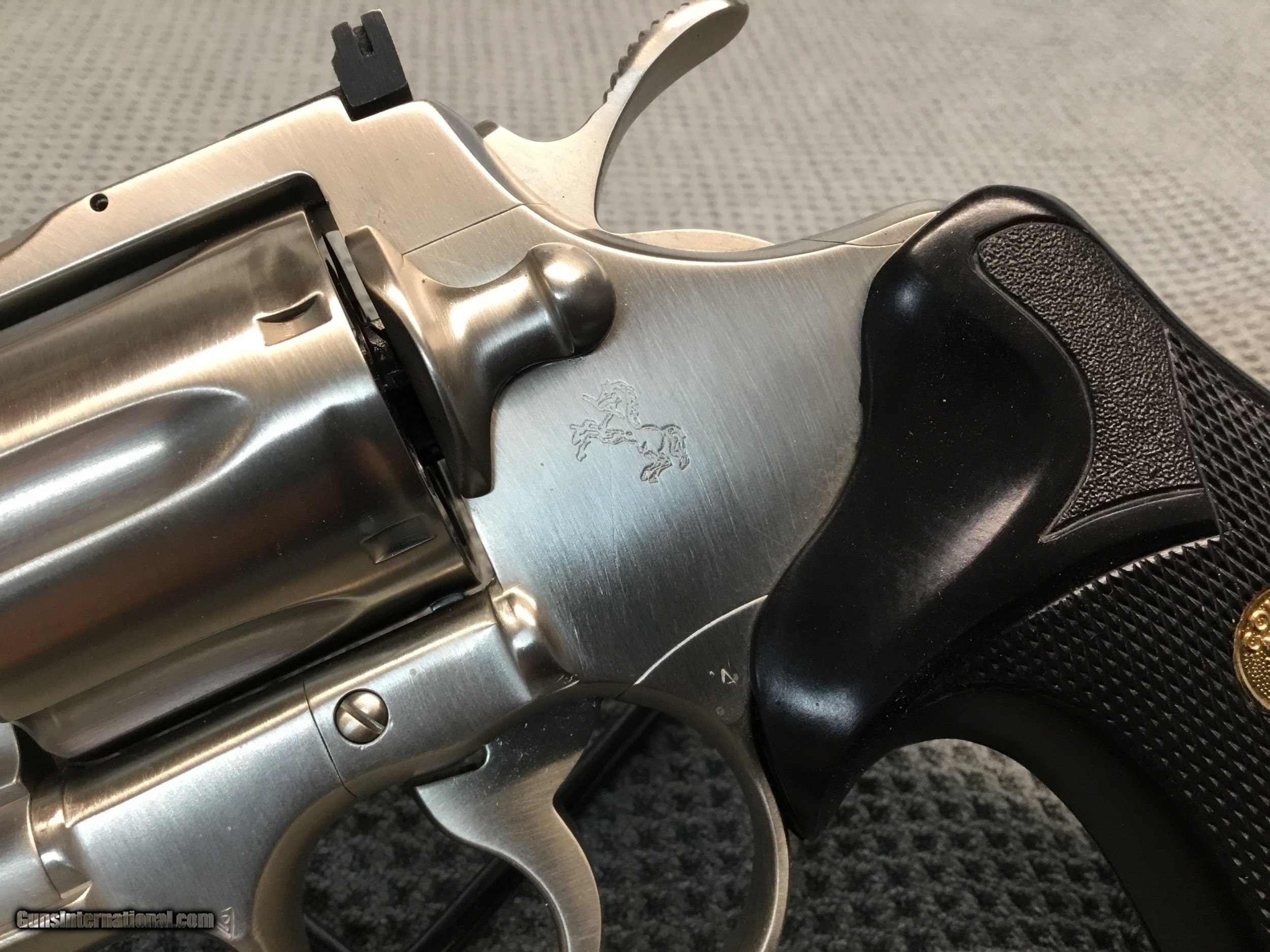 Colt python custom shop ported 2and half inch colt guard