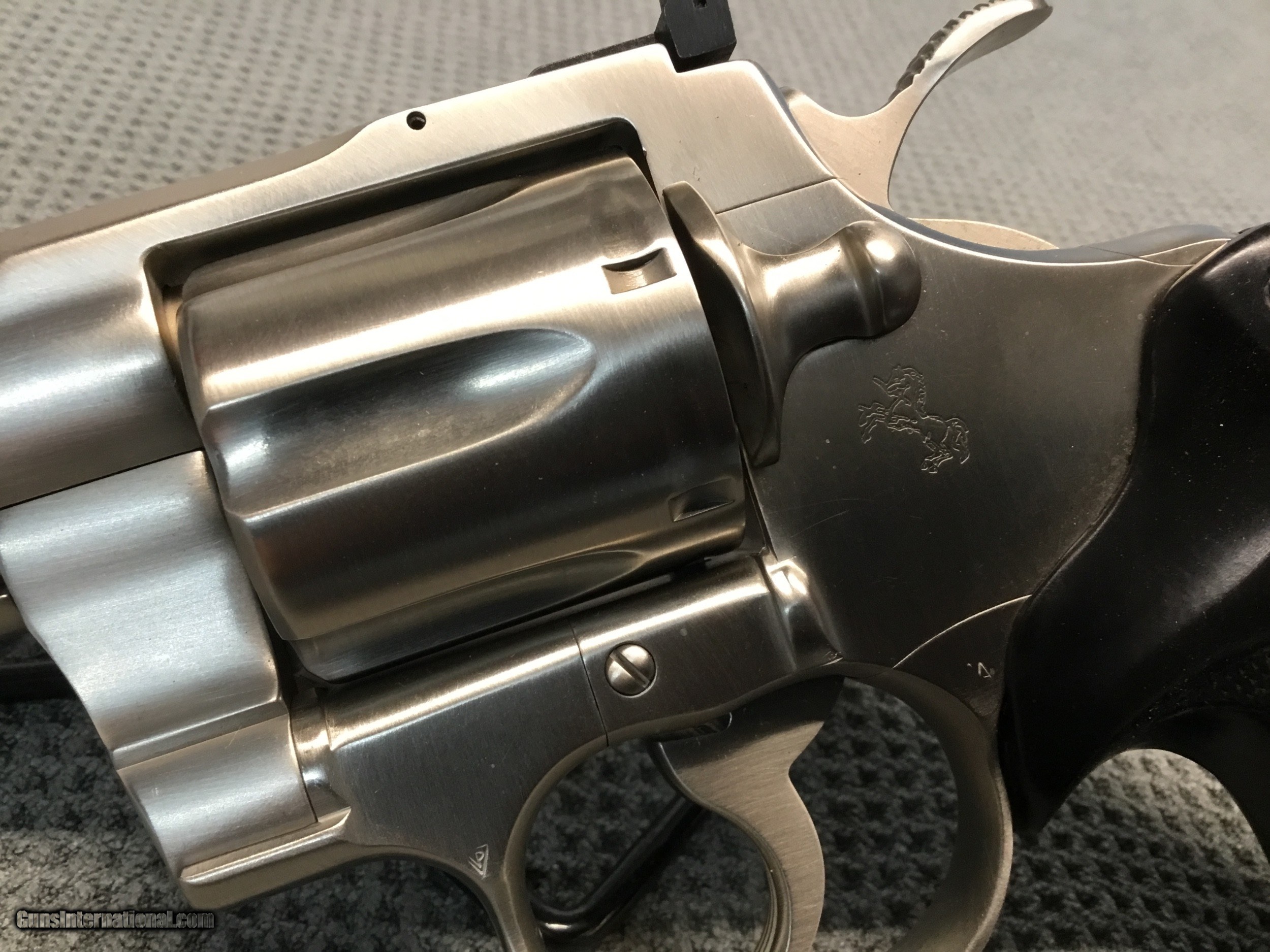 Colt python custom shop ported 2and half inch colt guard