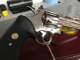 Colt python 4inch nickel new one owner - 2 of 6
